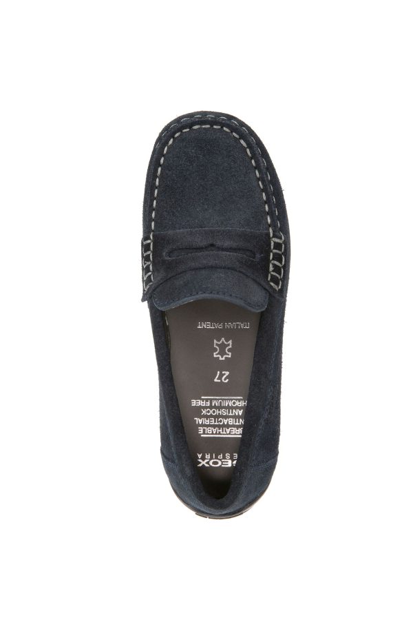 Navy suede loafer (New Fast) on Sale