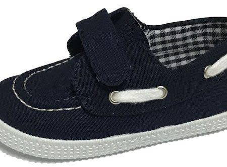 52301 Navy canvas top sider For Sale