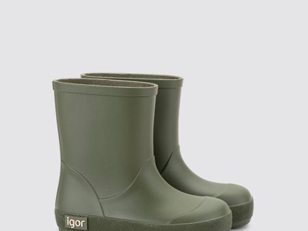 Yogi Kaki rubber boot Discount