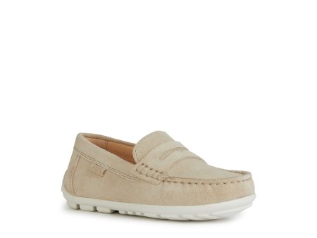 Beige suede loafer (New Fast) Online now