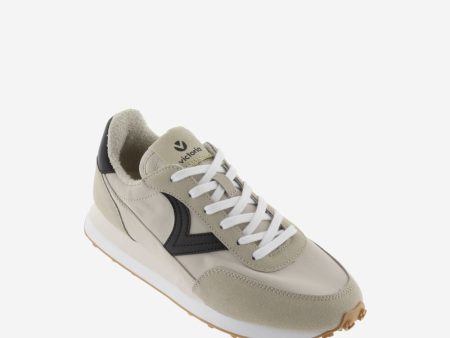 Astro beige and black nylon sneaker Hot on Sale