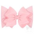 Small King Grosgrain Bow Matching Cotton Jersey Baby Headband Fashion