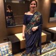 Alina Kansal in Sapphire Blue Saree Set Online