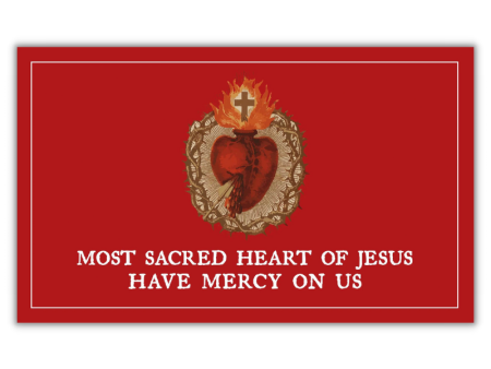 Sacred Heart Flag Fashion