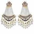 Meghna Earrings - Pearl Online Sale