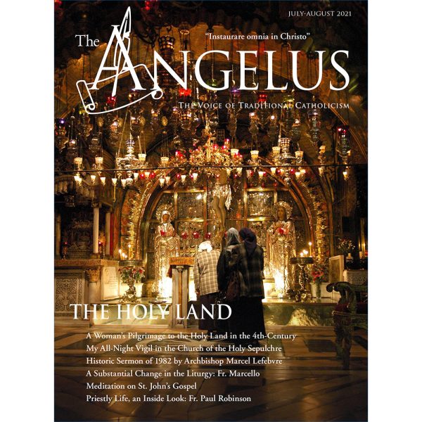 Angelus July August 2021 The Holy Land Cheap