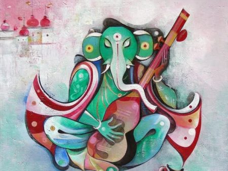 Musician Ganesha IV For Discount