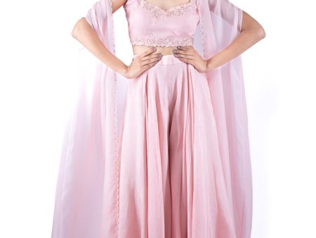 Rosebud Organza Cape For Discount