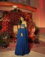 Esha Rao in Sapphire Blue Lehenga Set Online