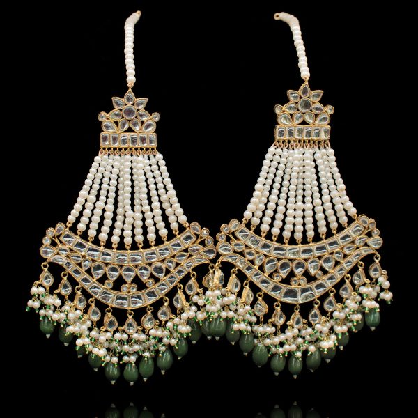 Meghna Earrings - Available in 2 Sizes For Sale