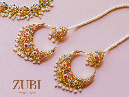 Zubi Earrings - Available in 2 Options on Sale