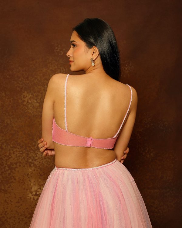 Rose Pink Dandelion Bustier Discount