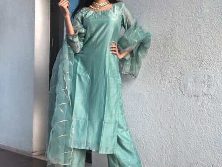 Esha Rao in Honey Dew Suit Set Online Hot Sale