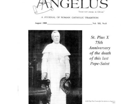 Angelus Aug 1989 For Cheap