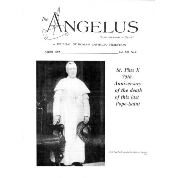 Angelus Aug 1989 For Cheap