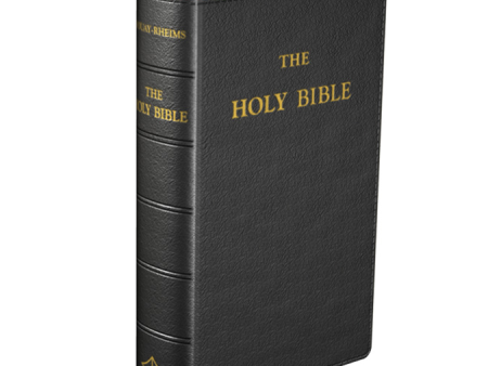 Douay-Rheims Bible (Pocket Size) Black Leather For Cheap