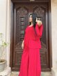 Aarti Singh in Fuchsia Jumpsuit with Kimono Jacket Hot on Sale