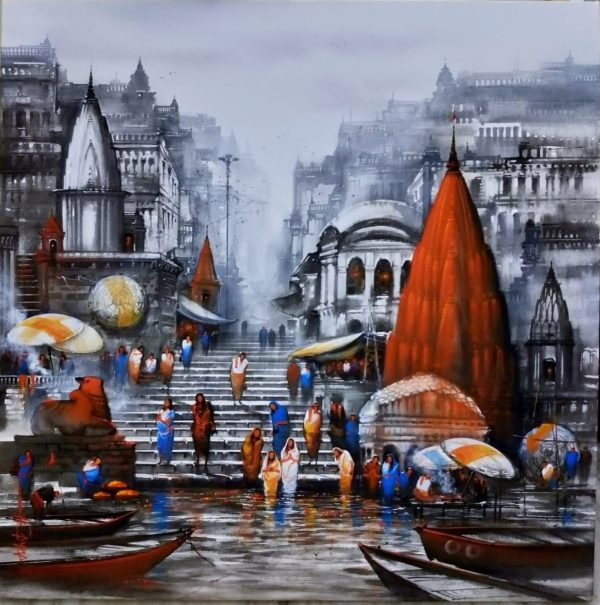 Benaras Ghats 7 on Sale