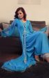 Long Eton Blue Chiffon Gown Discount