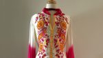 Ombre Pink and White Tunic Hot on Sale