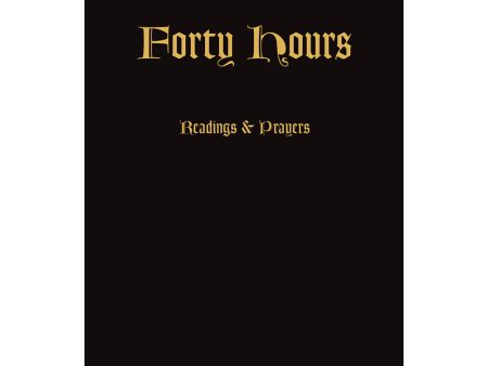 Forty Hours Devotional Prayerbook Discount