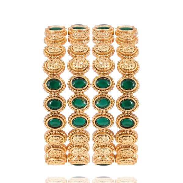 Amiliah Bangles - Emerald Online