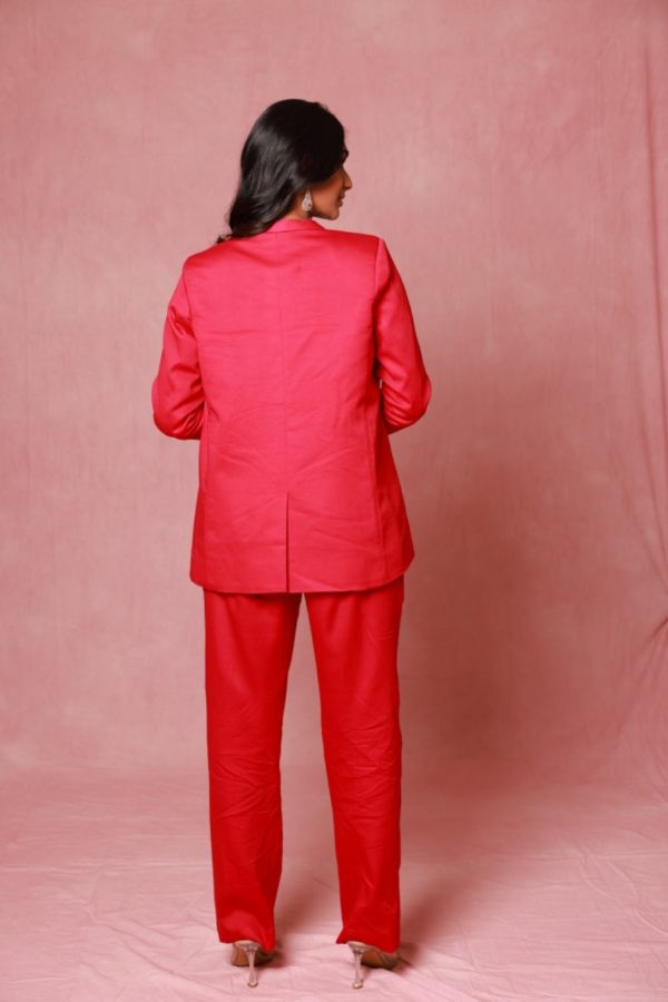 Fuchsia Power Suit Online Hot Sale