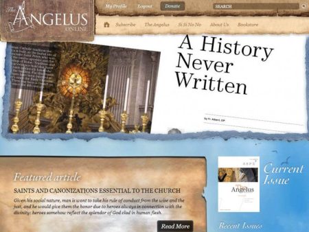 Angelus Online -- One Year For Sale