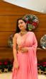 Anu Rao in Rose Pink Zinnia Lehenga Set For Sale