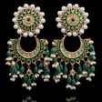 Ahana Earrings - Green on Sale