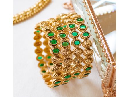 Amiliah Bangles - Emerald Online