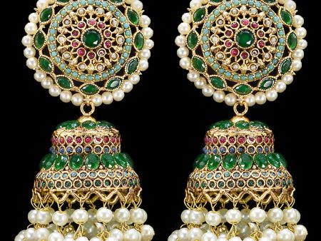 Abrish Earrings - Emerald Sale