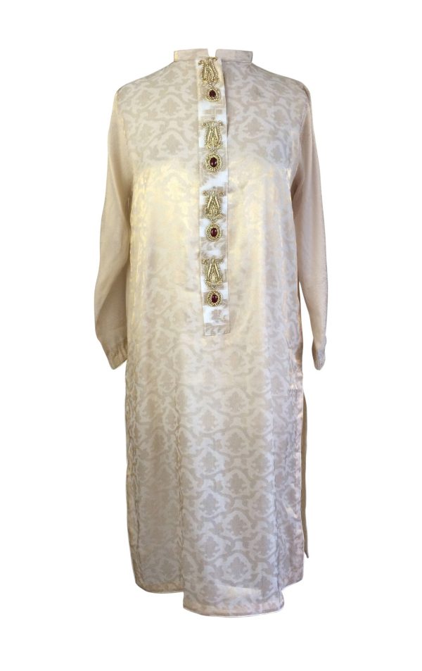 Gold Mysori Chiffon Kurta Online