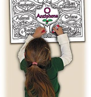 Advent Coloring Poster Supply