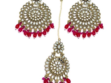 Aqsa Set - Red For Sale