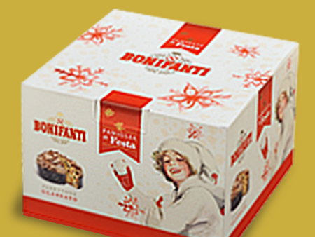 Bonifanti Panettone 750g Classic Glassato in Box For Cheap