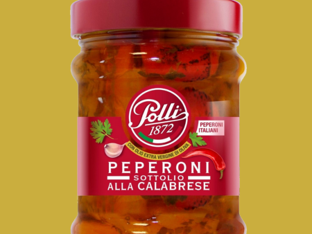 Polli Roasted Peppers 285g Supply