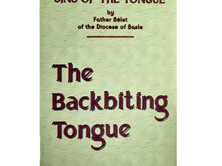 Backbiting Tongue For Discount