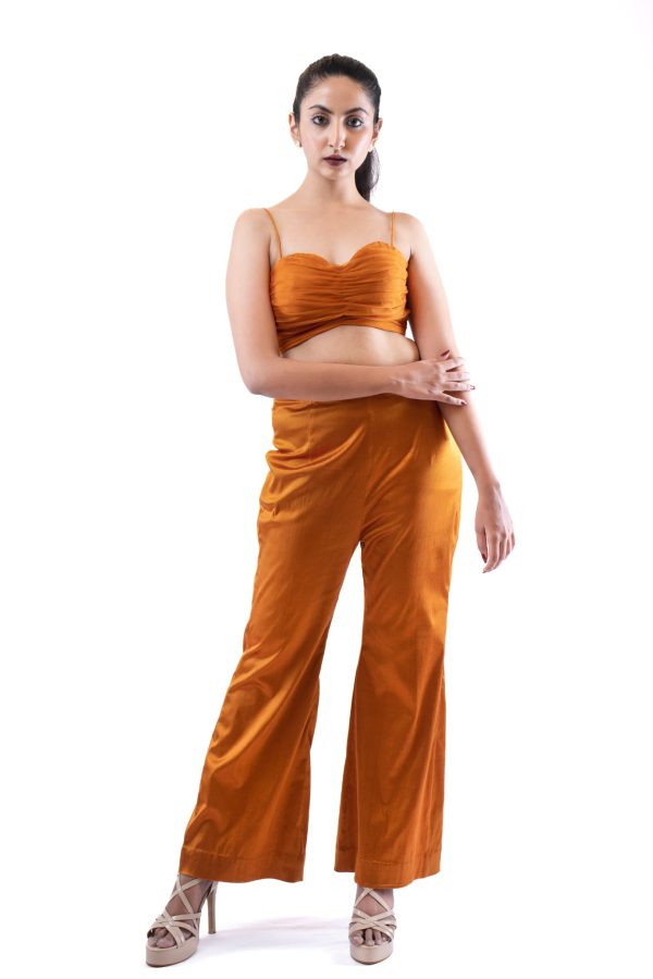 Rust Orange Co-ord Set Discount