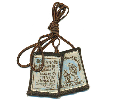 Mt. Carmel Brown Scapular Cheap