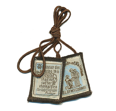 Mt. Carmel Brown Scapular Cheap