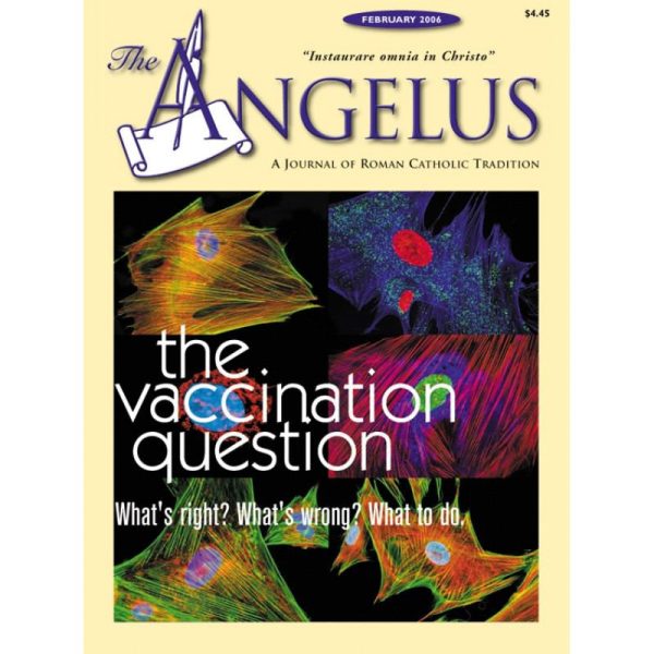 Angelus February 2006 The Vaccination Question Online now