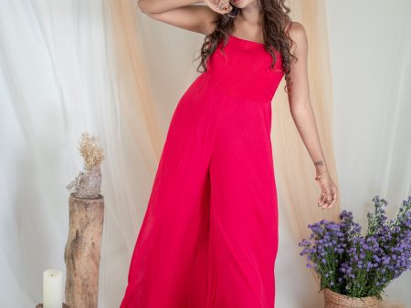 Fuchsia Jumpsuit on Sale