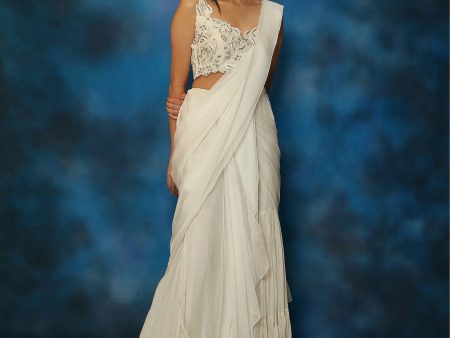 Bay Salt Concept Saree Set Fashion