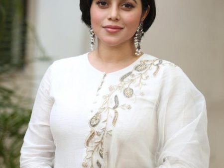 Shamna Kasim in Bay Salt Suit Set Supply