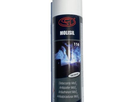 Antiadesivo spray a base di bisolfuro di molibdeno per protezione torcia MIG 500ml MOLISIL Sale