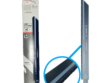 2 Lame per seghetto universale gattuccio per taglio ghisa 225X19 mm Grana 30 BOSCH S1130RF Supply