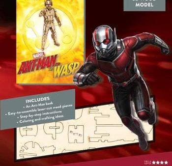 Insight: IncrediBuilds: Marvel: Ant-Man and the Wasp Book and 3D Wood Model [2019] Supply