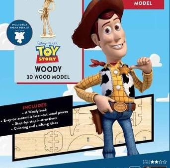 Insight: IncrediBuilds Toy Story: Woody Book and 3D Wood Model [2019] Online Sale