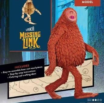 Laika: IncrediBuilds: LAIKA: Missing Link 3D Wood Model [2019] Hot on Sale